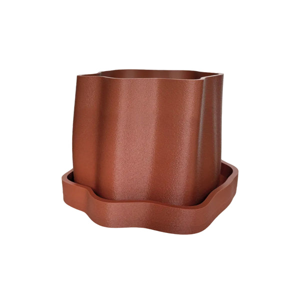 Amanitas Garden | Plant Pot 01 | Burnt Ochre