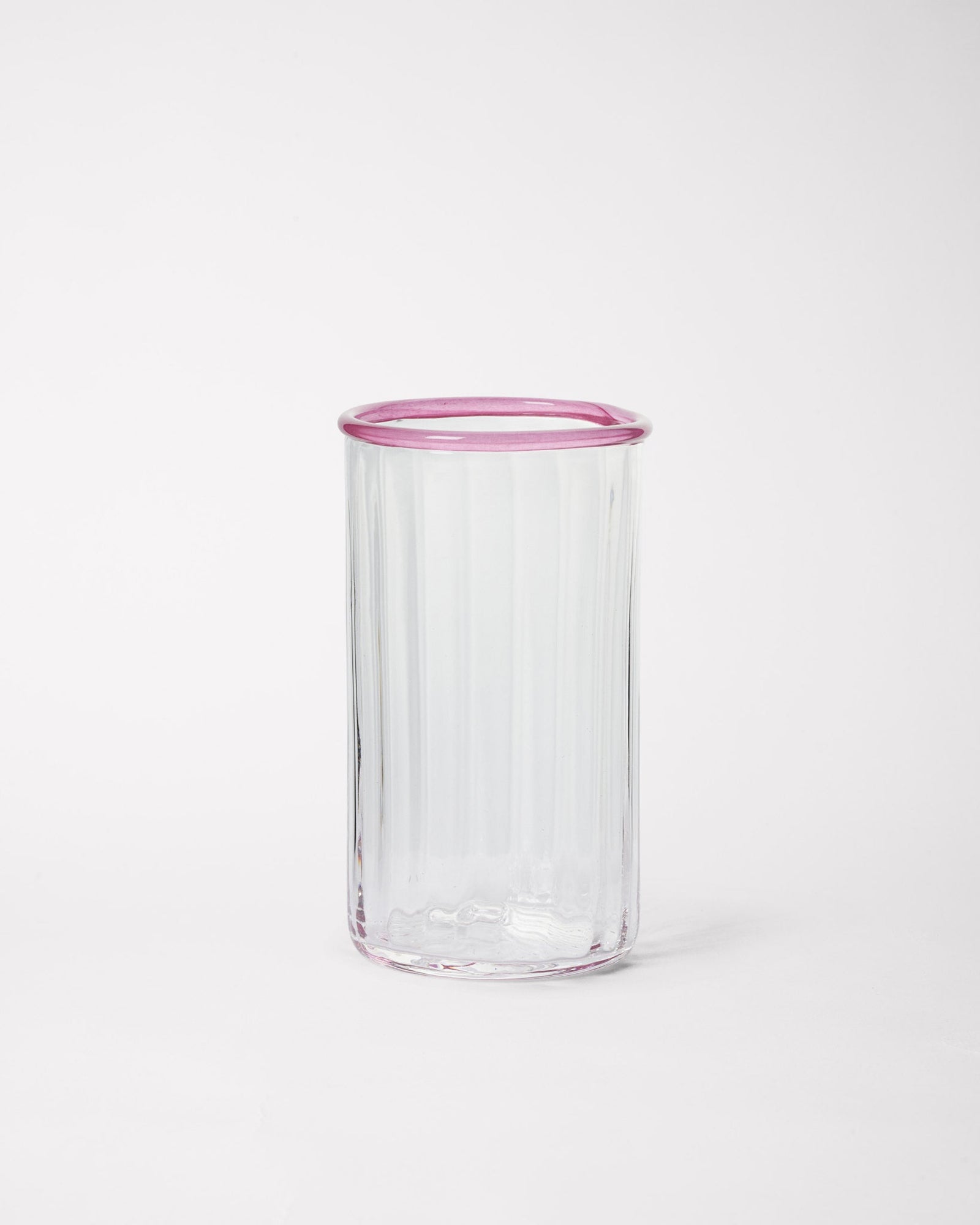 Peter Glass Pink Large - Set of Four