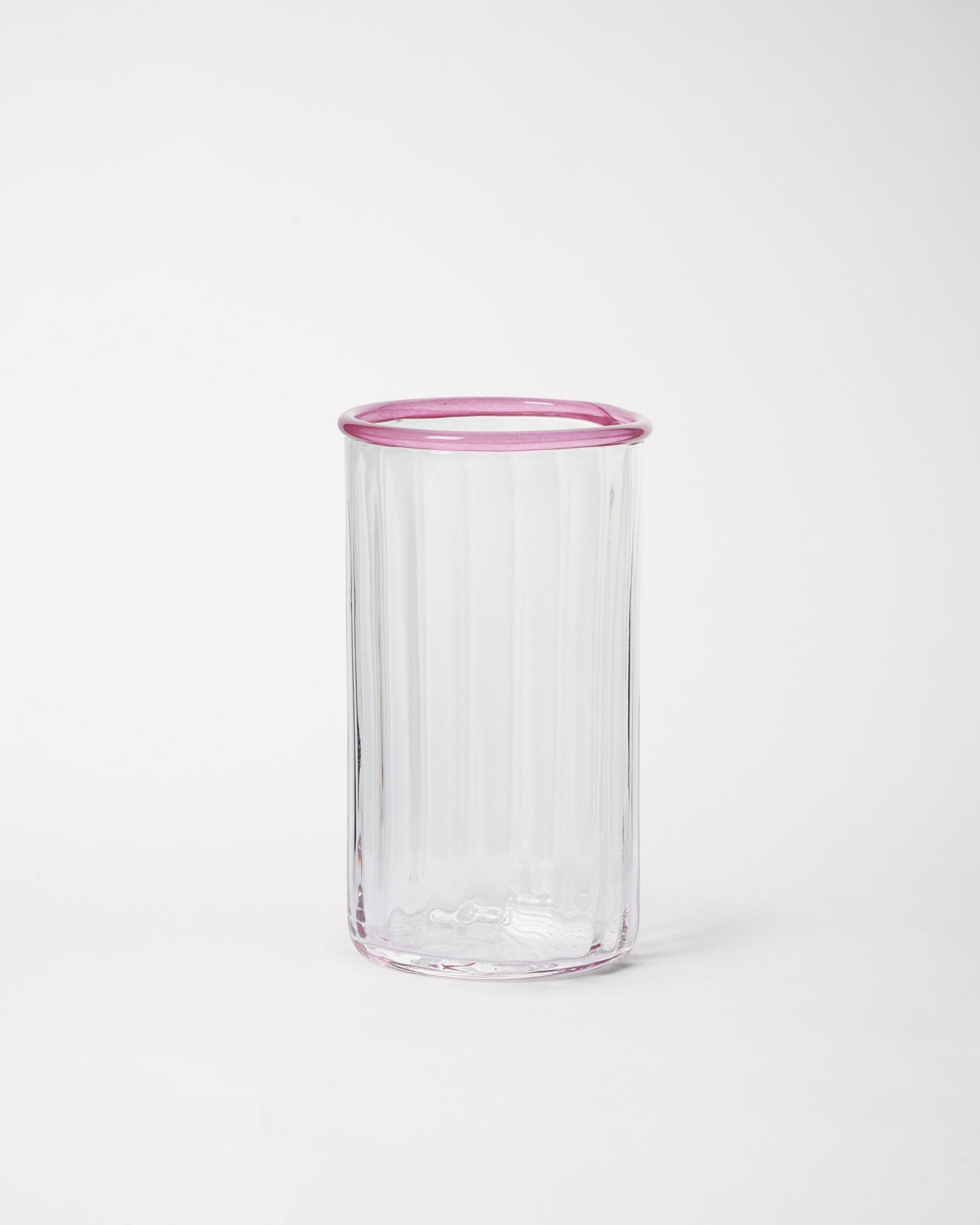 Peter Glass Pink Large - Set of Four