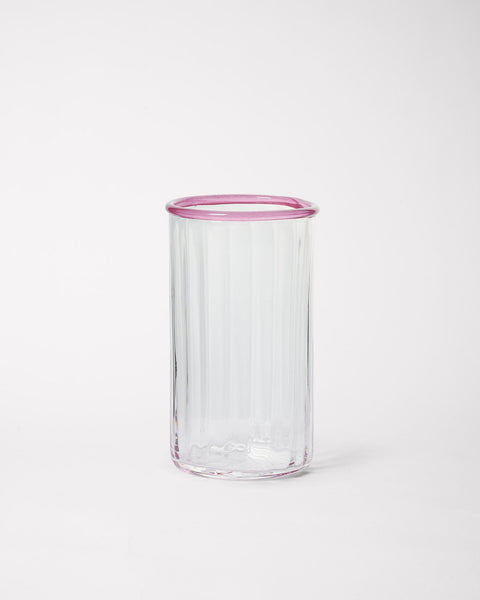 Peter Glass Pink Large - Set of Four