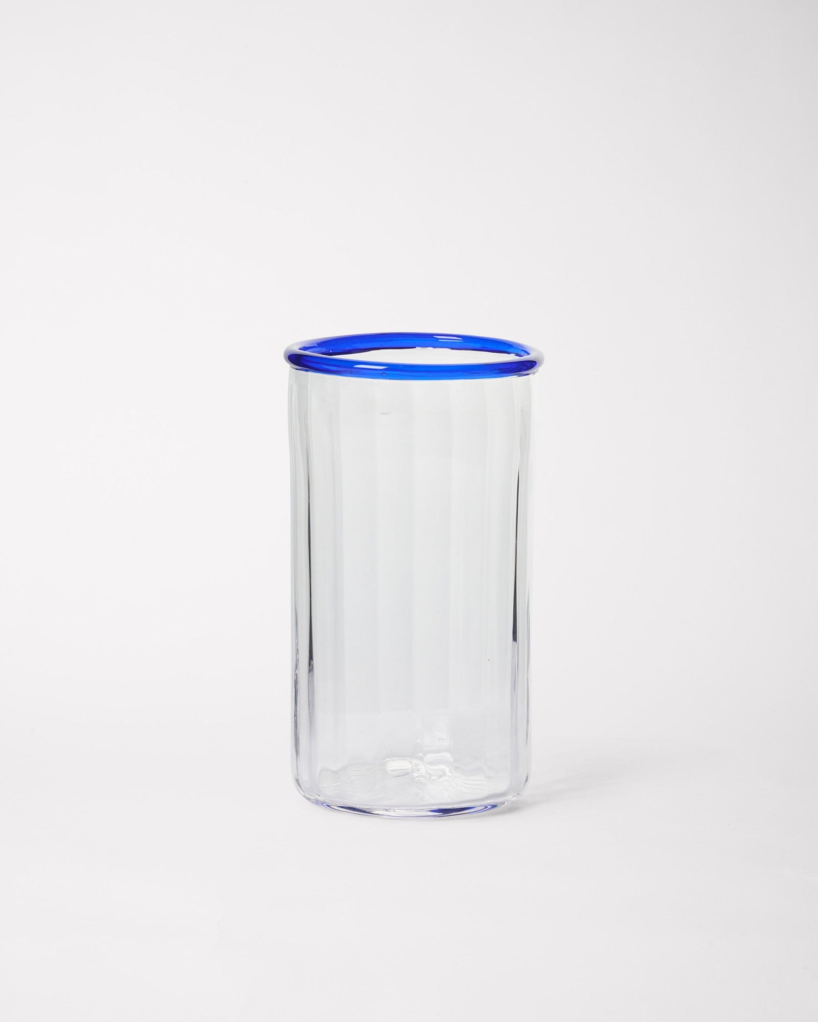 Peter Glass Blue Large - Set of Four