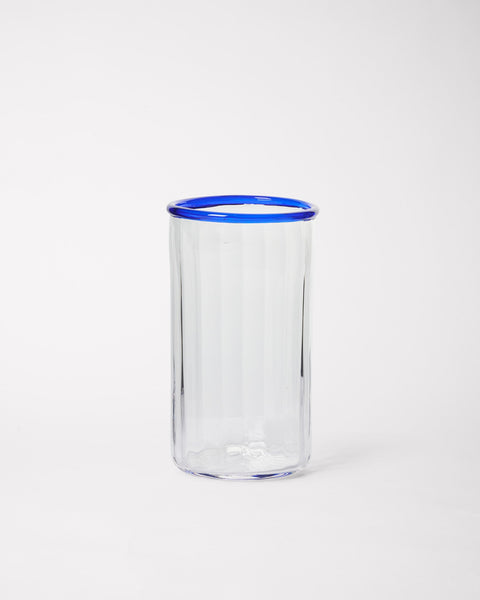 Peter Glass Blue Large - Set of Four