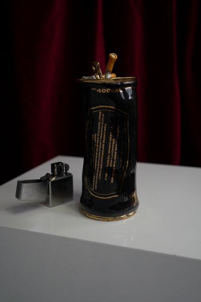 Couple of Cigarettes Beer Can