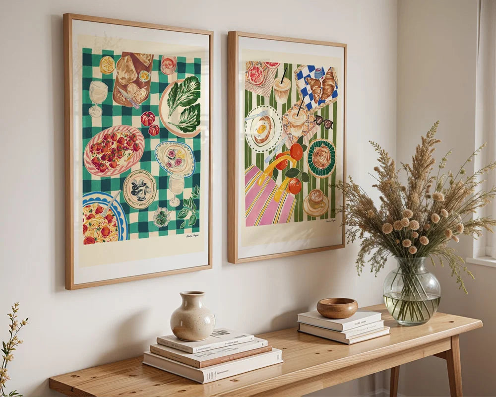 Evening Alfresco' Print