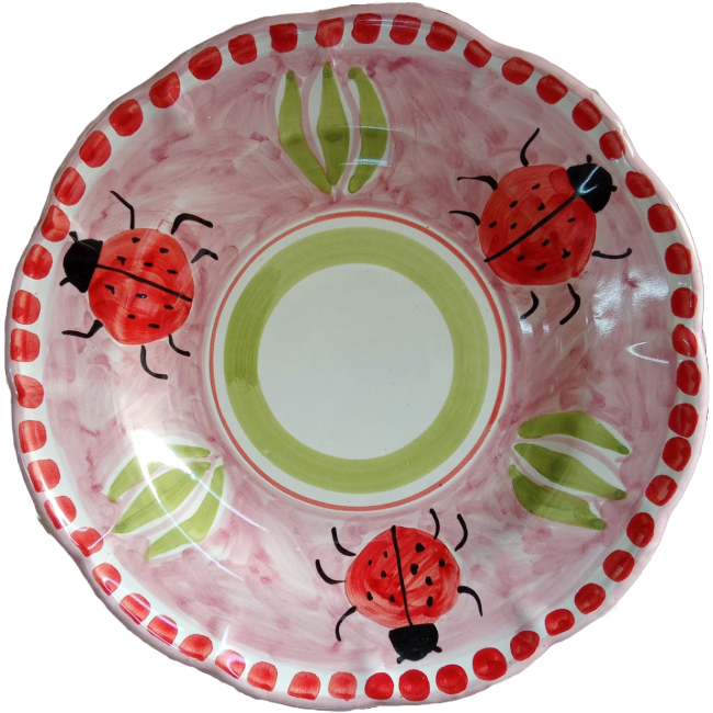 Amalfi Pasta Plate 25cm Ladybird