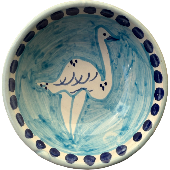 Amalfi Bowl, Ostrich - 11cm