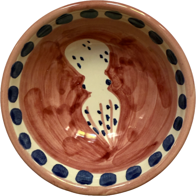 Amalfi Bowl Red Octopus - 11cm
