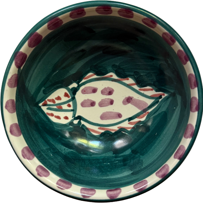 Amalfi Bowl 11 cm – Green Cuttlefish