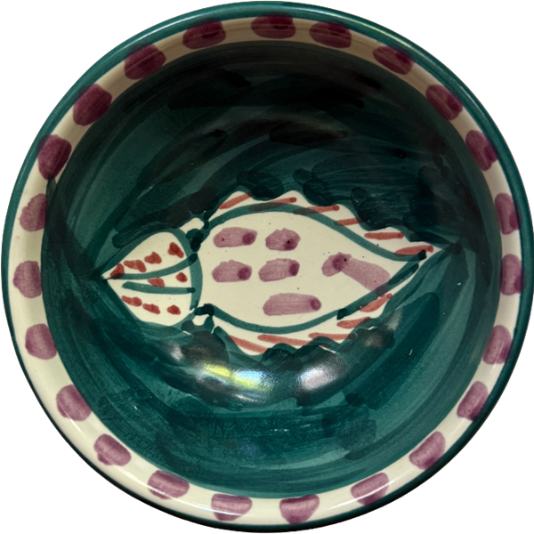 Amalfi Bowl 11 cm – Green Cuttlefish