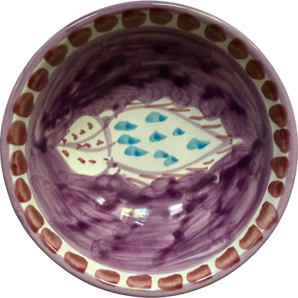 Amalfi Bowl 11 cm Purple Cuttlefish