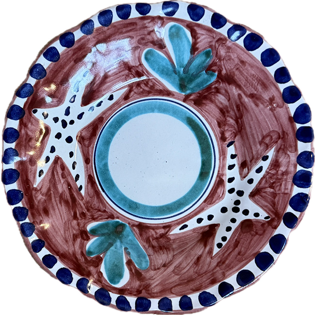Amalfi Starfish Plate 16 cm