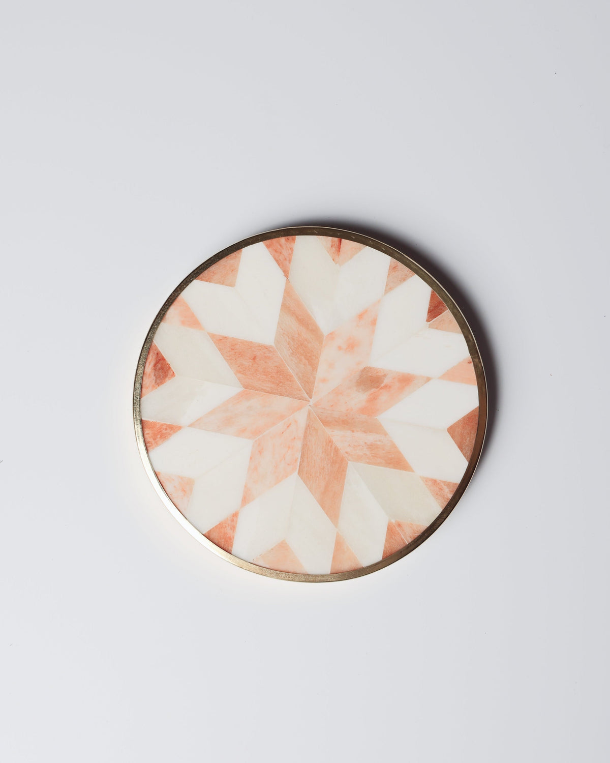 Set of 4 Star Coasters – Rust #color_rust