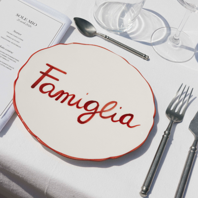 Set of 6 Bellissimo - 20 cm Plates
