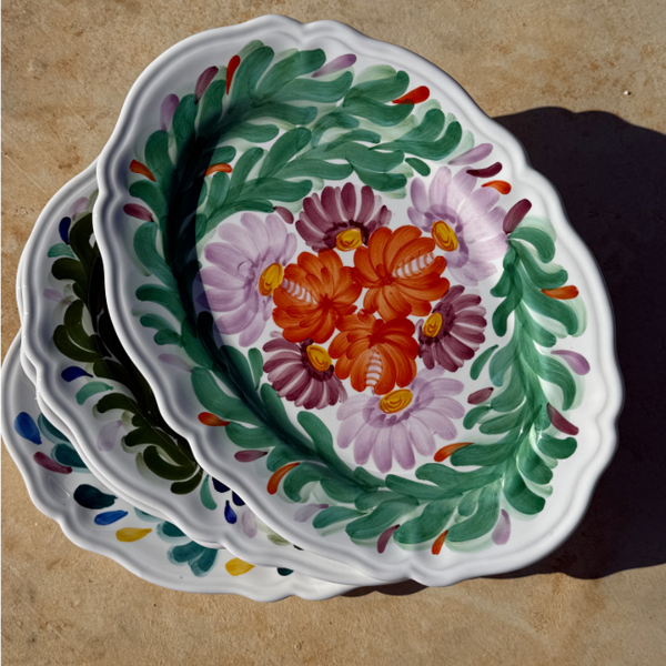 Campo Oval Plate 32cm Orange