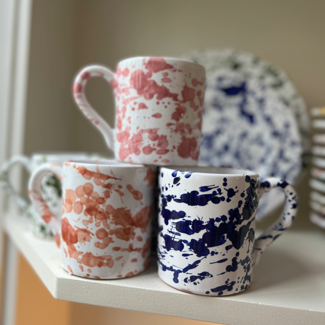 Mug Dots Terracotta