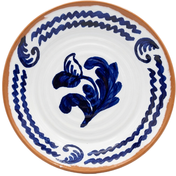Blue Antica Serving Bowl - 30 cm