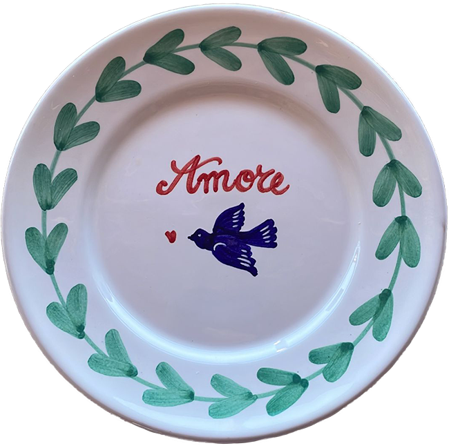 Lorafolk Amore Plate 16cm