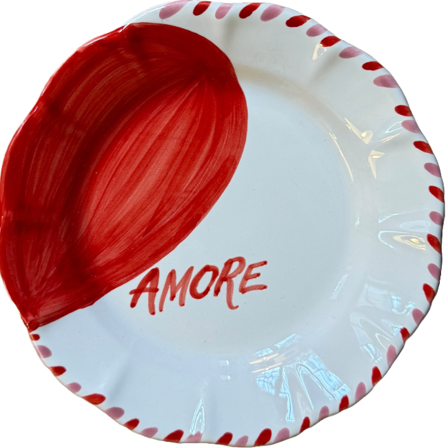 Heart Amore Plate - 20cm