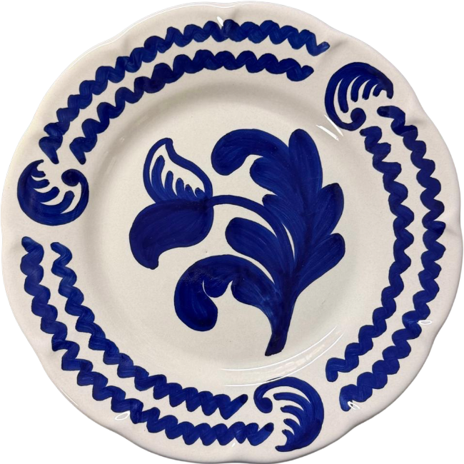 Antica Blue Plate 25 cm