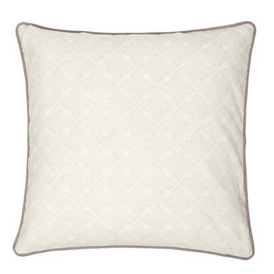 Antonia Misty Lattice Cushion Cover - Casa by Josephine Jenno