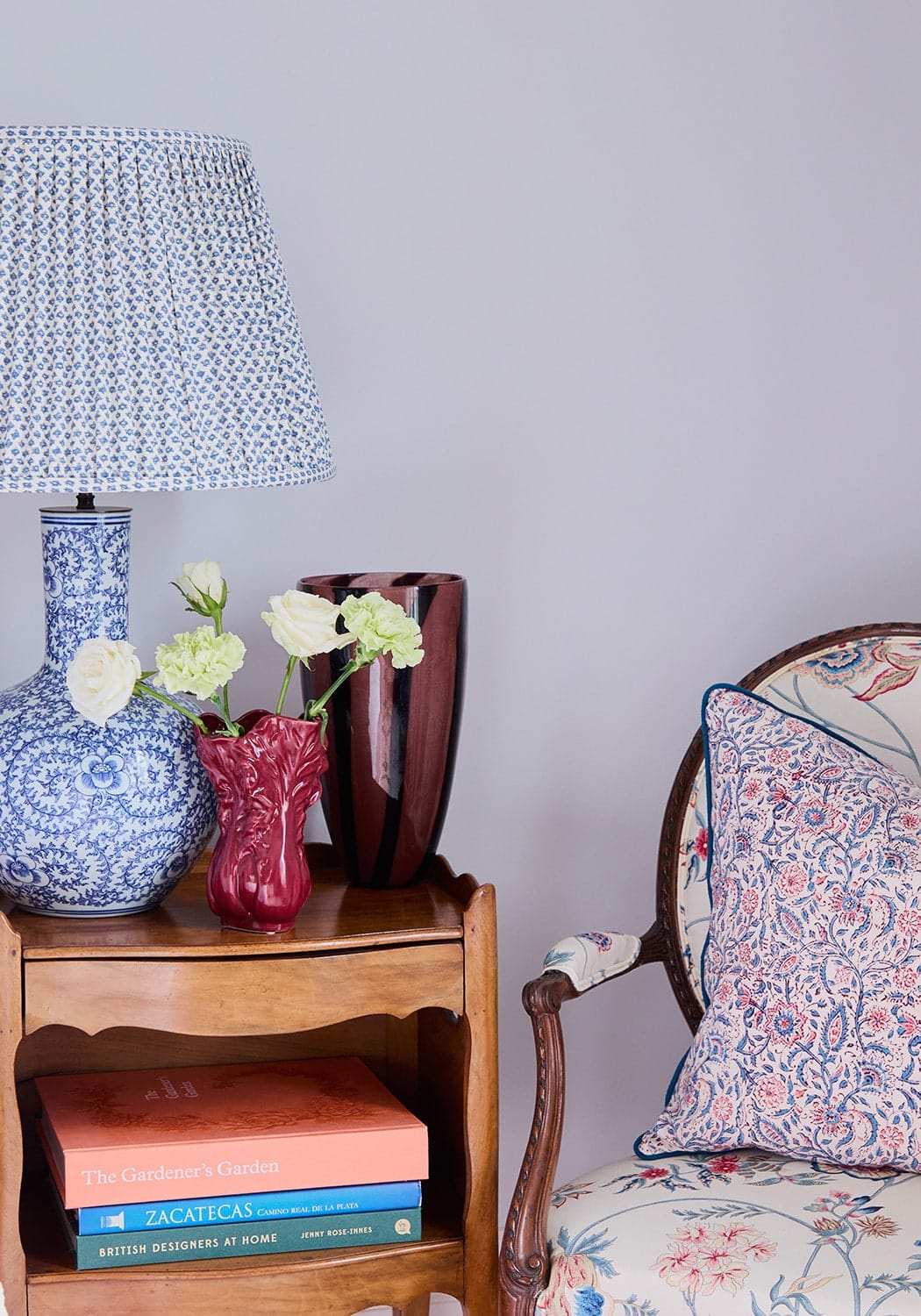 Antonia Twilight Floral Cushion Cover - Casa by Josephine Jenno