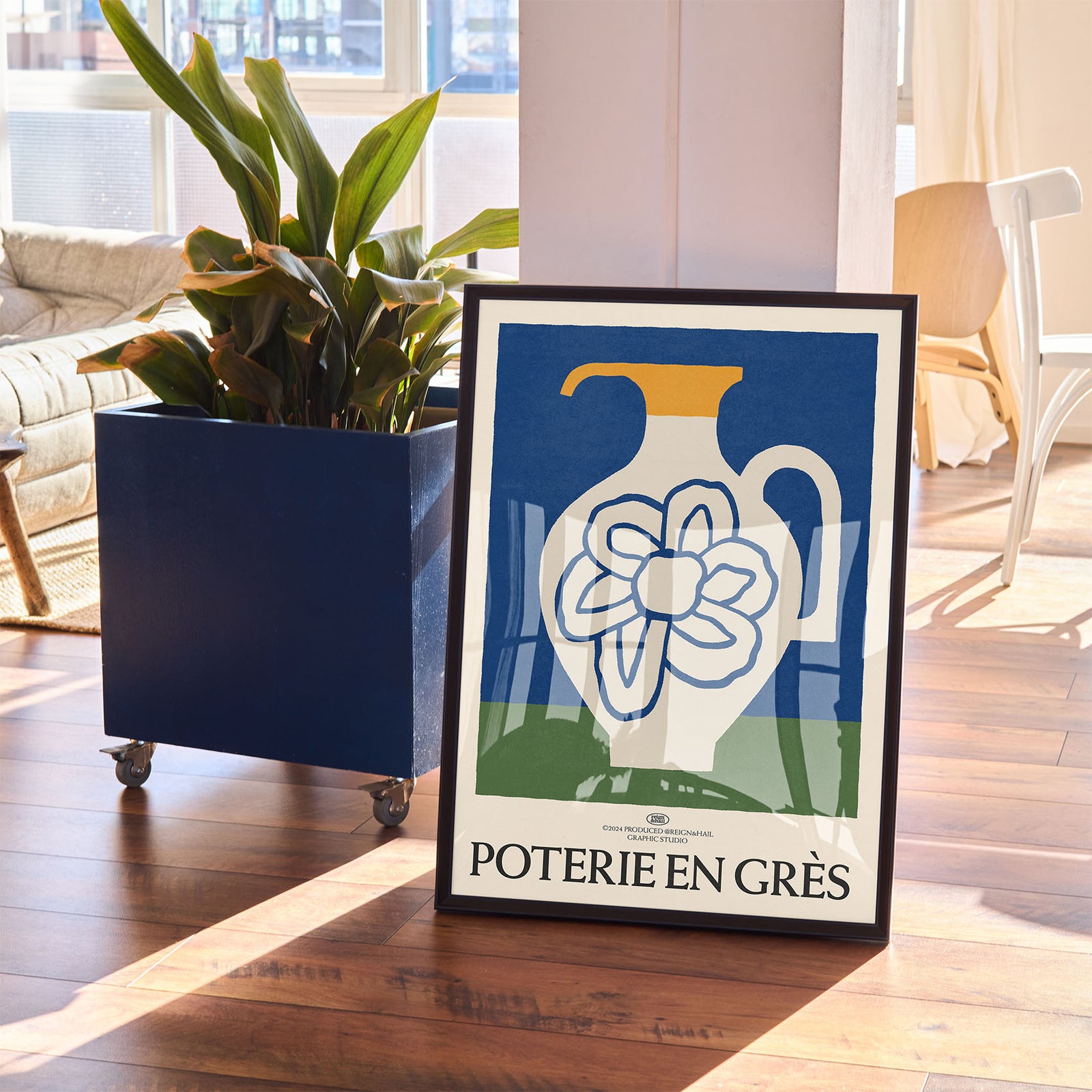Poterie En Grès - Pottery Illustrative Print