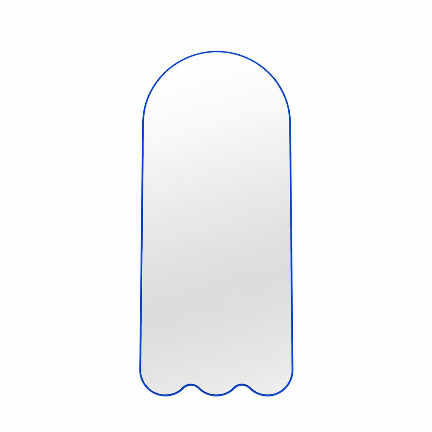 Archvyli A3 Contemporary Floor Mirror with Slim Color Frame