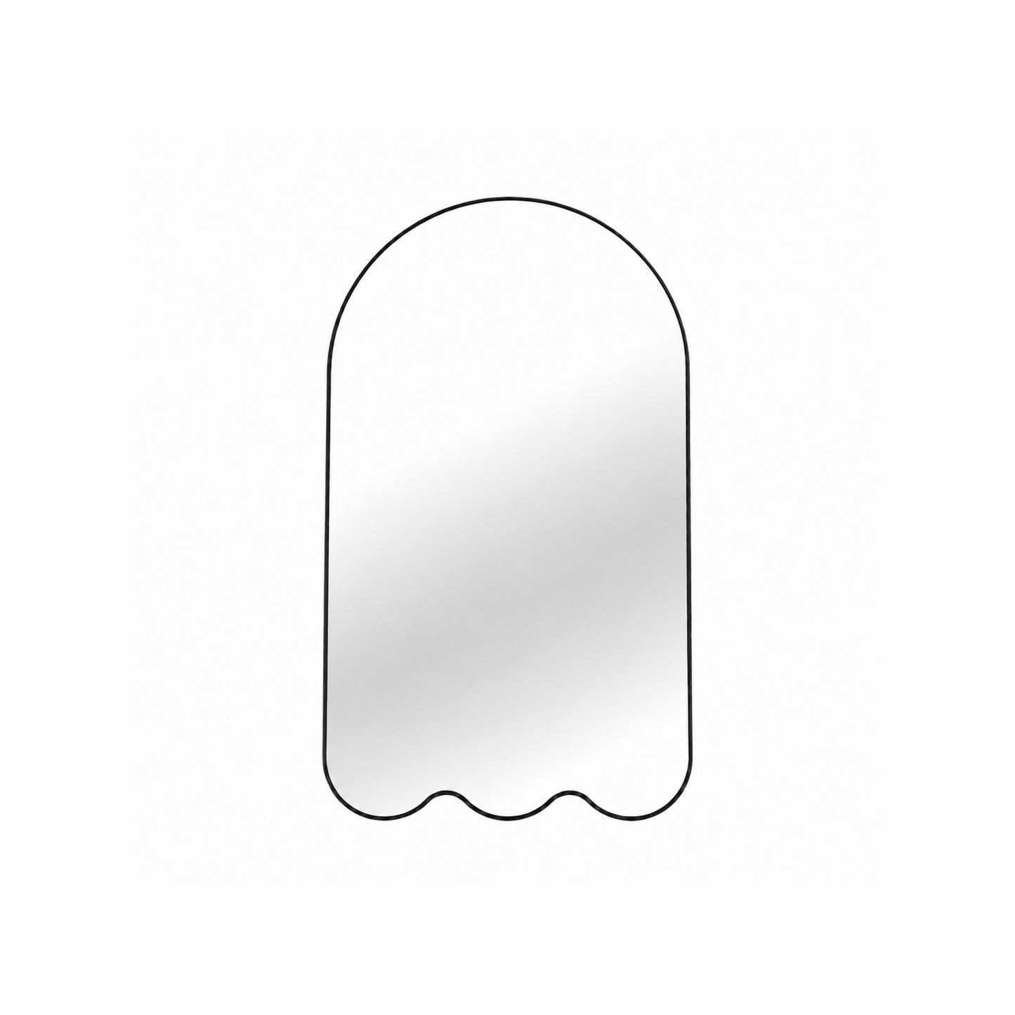 Archvyli A3 Contemporary Floor Mirror with Slim Color Frame