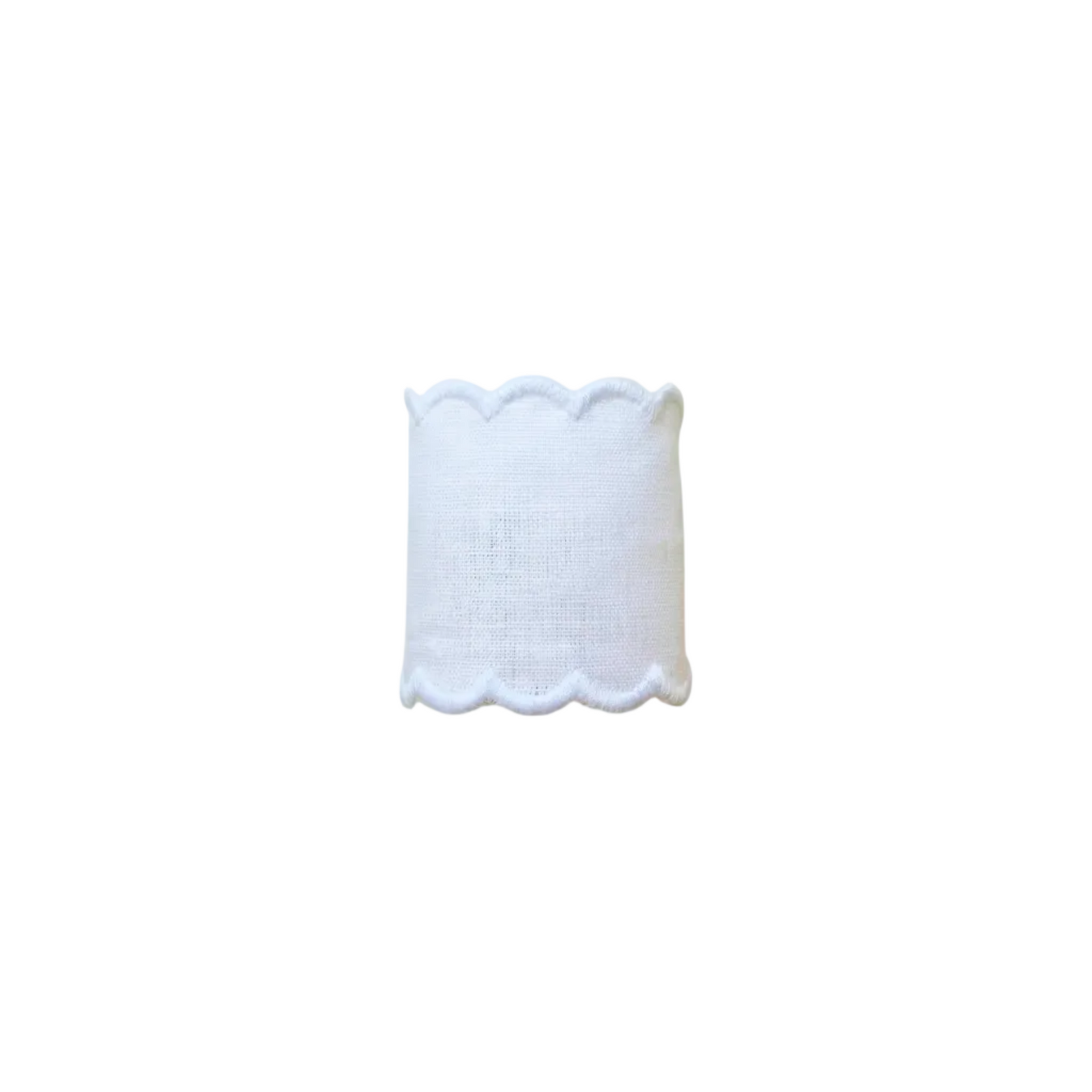 White-on-White Napkin Ring