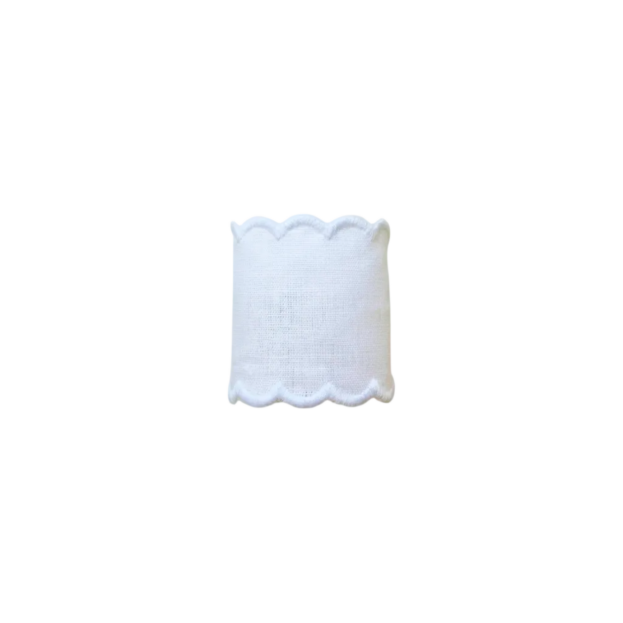 White-on-White Napkin Ring