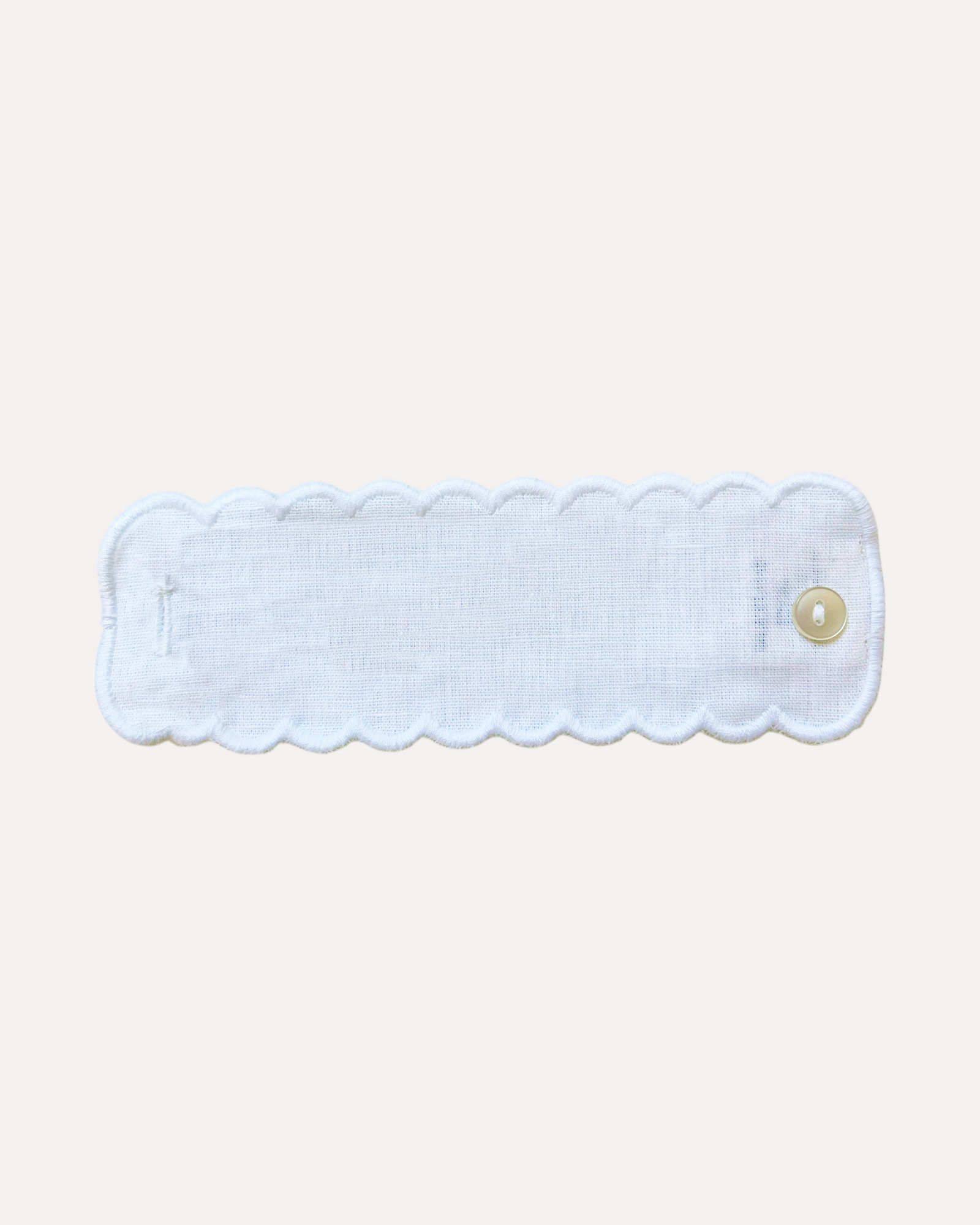 White-on-White Napkin Ring
