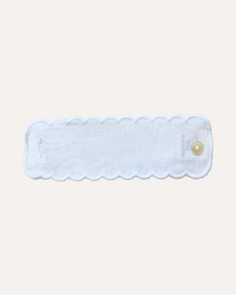 Napkin Ring White with White