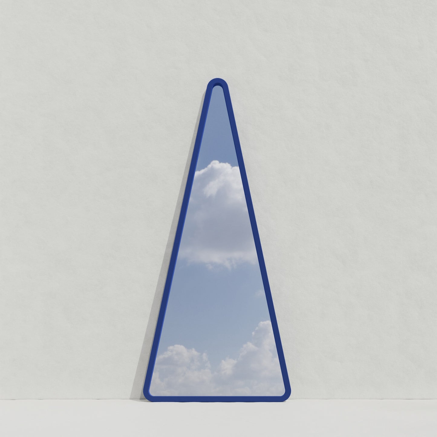 Designer Triangle Mirror for Modern Interiors – Beige Arrow 3