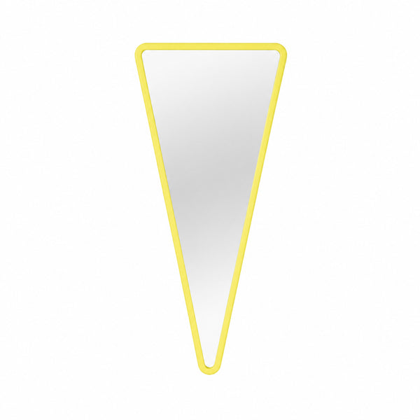 Designer Triangle Mirror for Modern Interiors – Beige Arrow 3