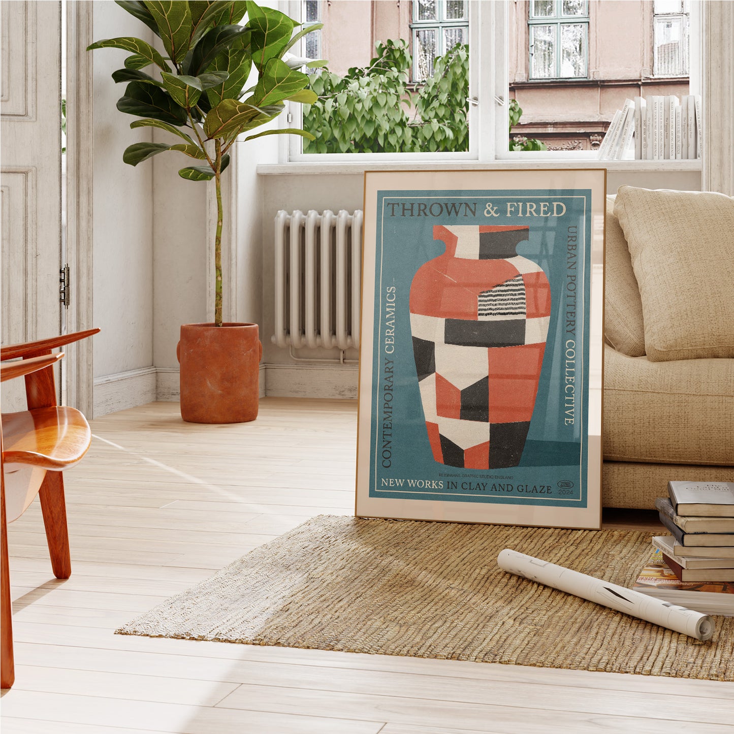 Thrown & Fired - Contemporary Ceramics Print
