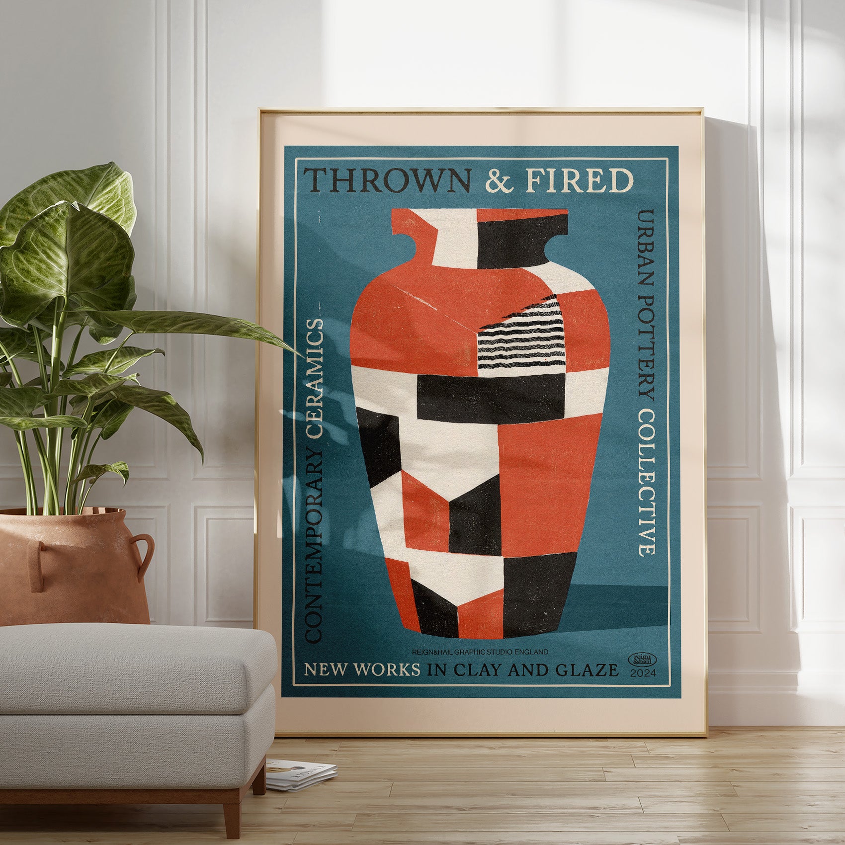 Thrown & Fired - Contemporary Ceramics Print