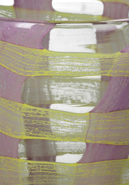Artisan Made Glass Candle Holder - Casa by Josephine Jenno