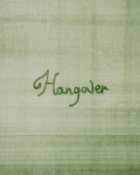 "Hangover" Gardenia Ashtray