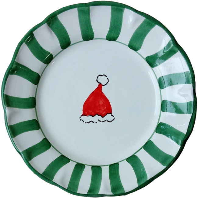 20cm Christmas Hat Plate