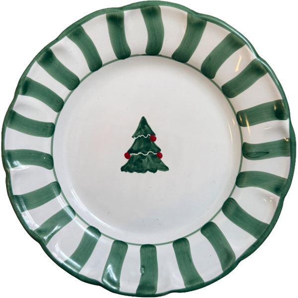 20cm Christmas Tree Plate
