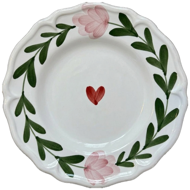 Rosa Plate 16 cm