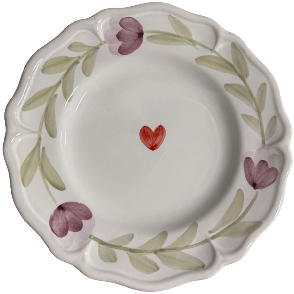 Violet Rosa Plate - 20 cm