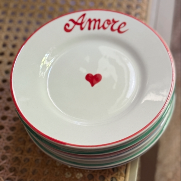Set of 6 Plates La Famiglia – 20cm