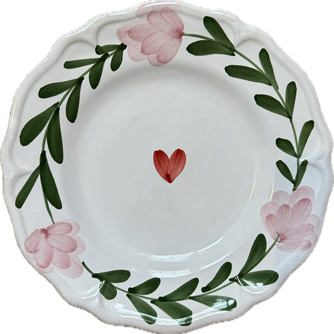 Rosa Plate 20 cm