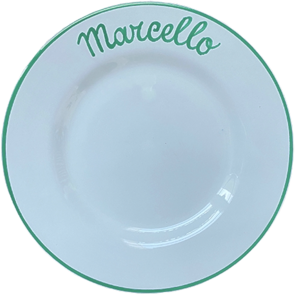 Personalised Plate 20 cm - La Famiglia