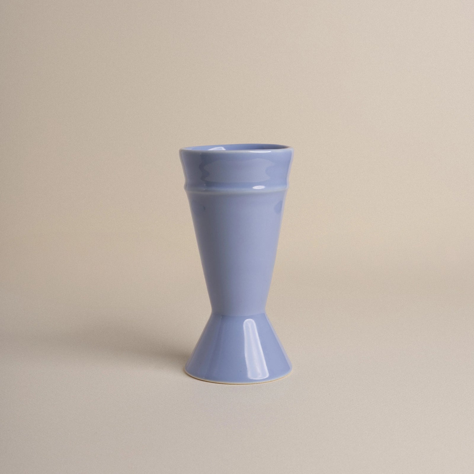 Mazagran bleu en céramique artisanale – Atelier Maison Quatre