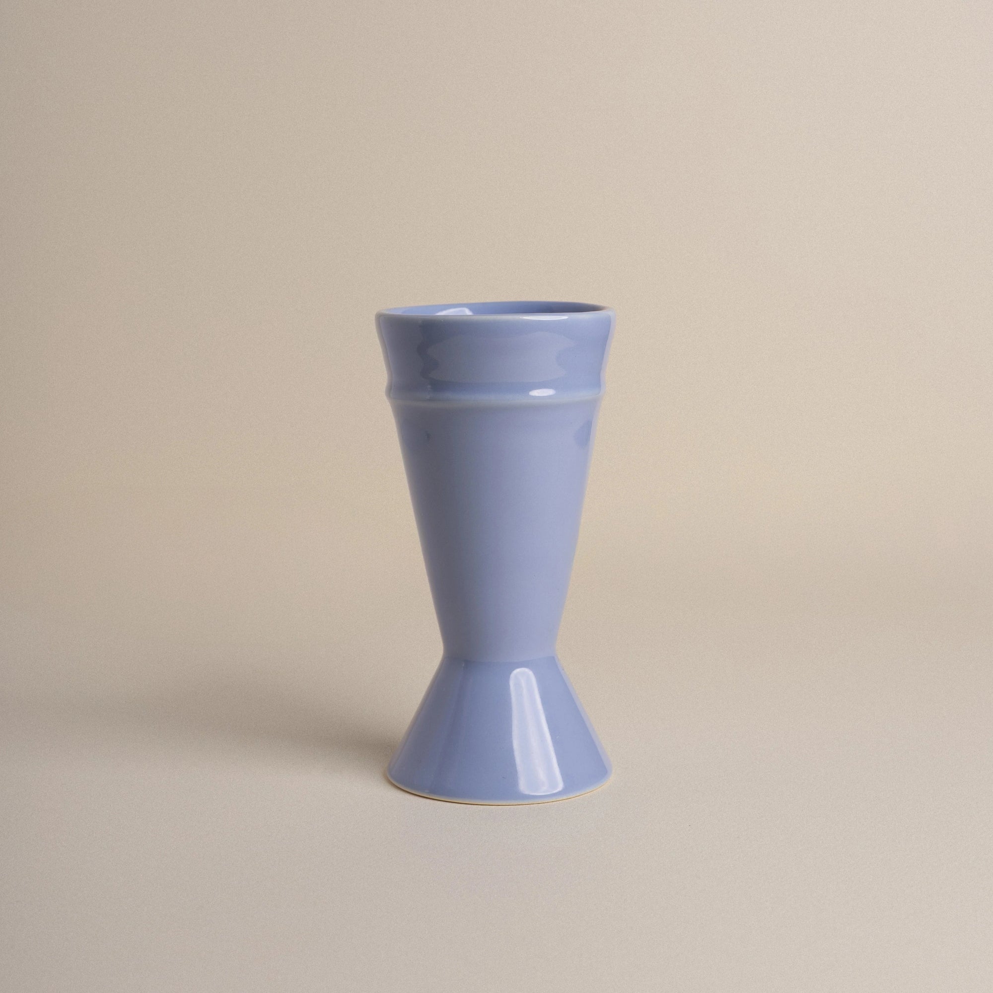 Mazagran bleu en céramique artisanale – Atelier Maison Quatre
