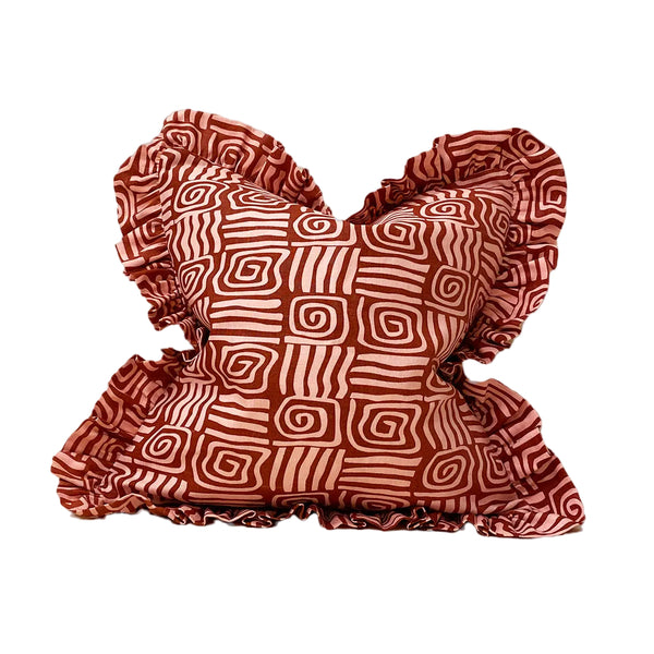 Pillow / Athena / Brick Cushion
