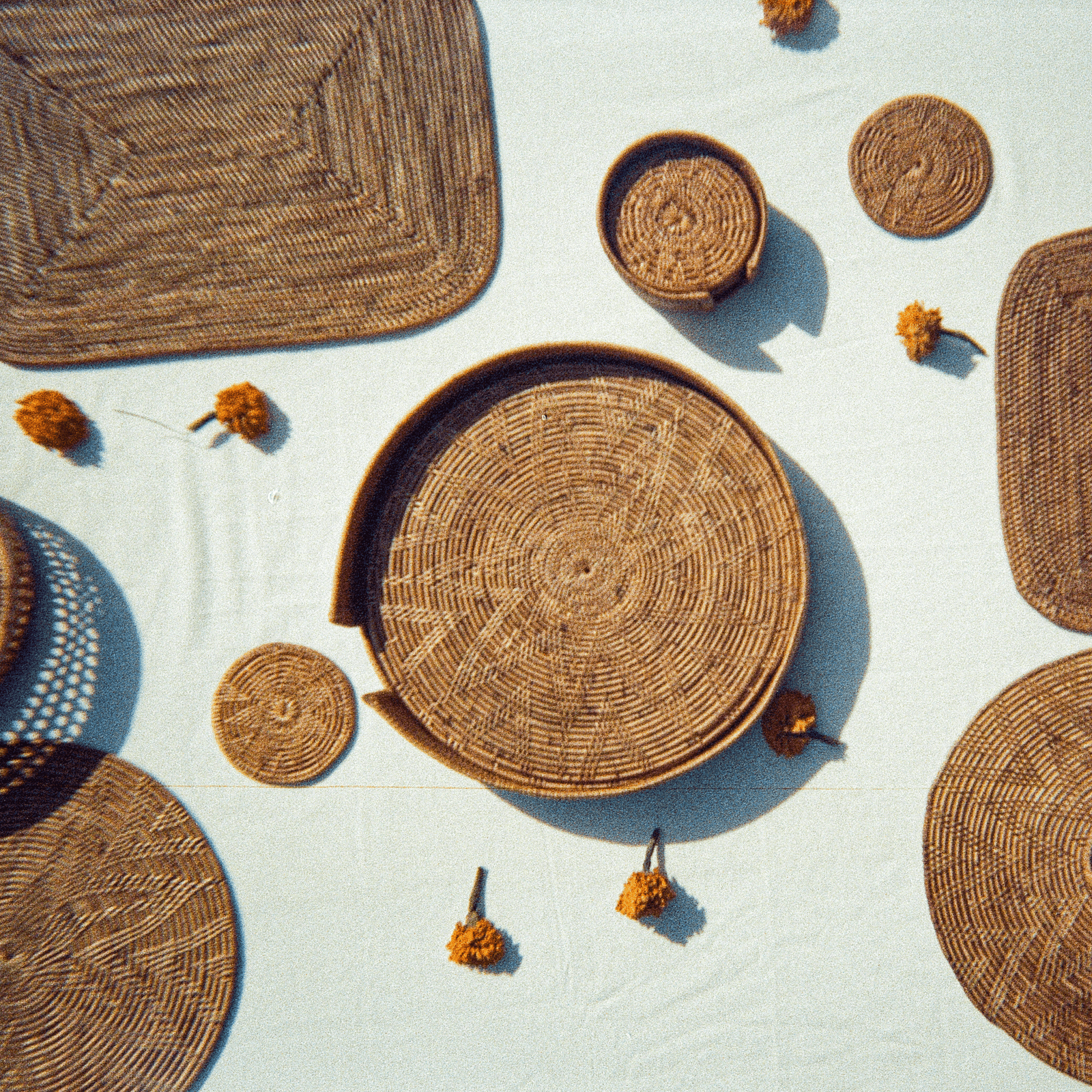 Forever Woven Rectangular Placemats | Set of 6