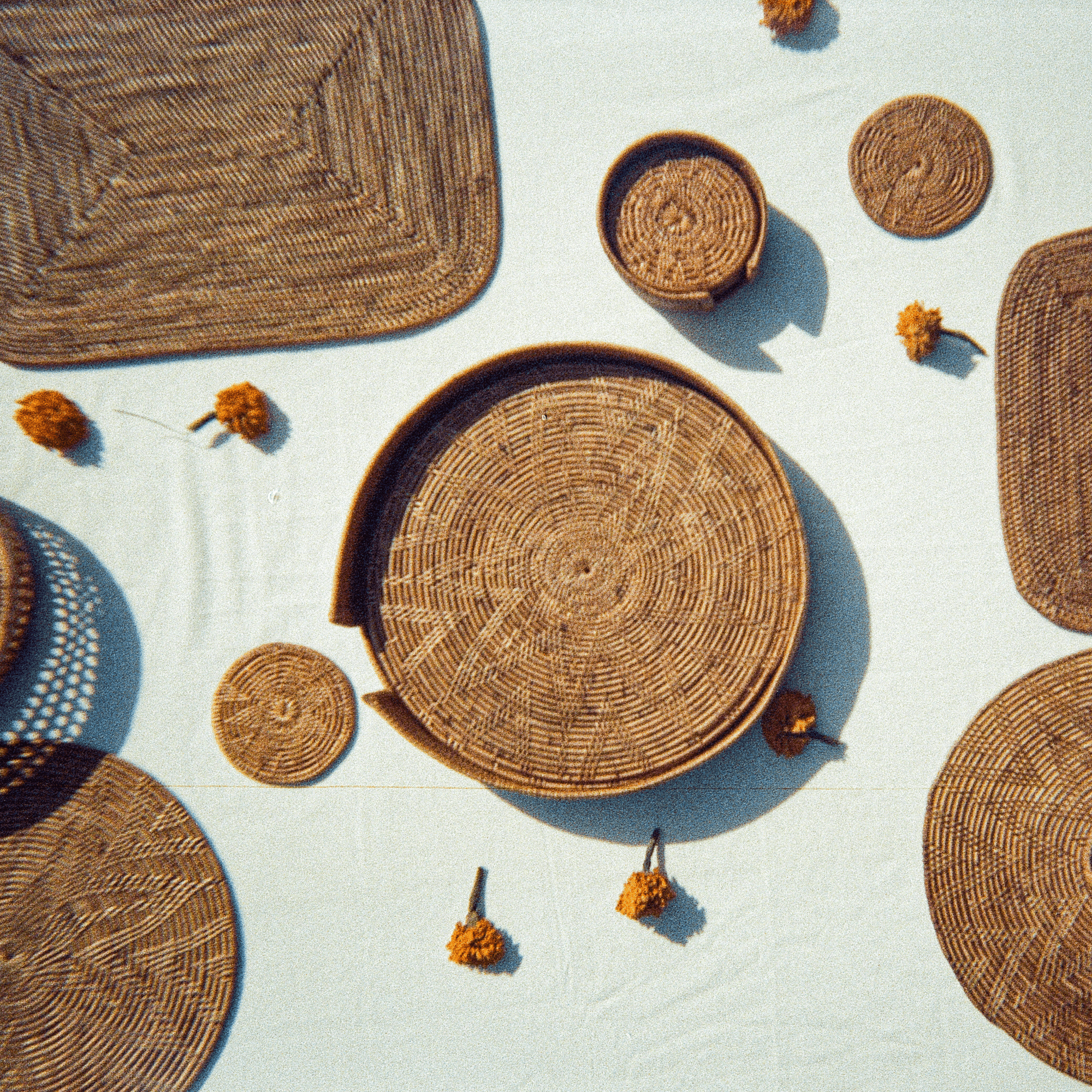 Forever Woven Rectangular Placemats | Set of 6